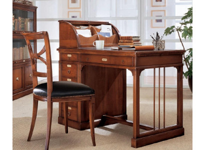 Esszimmer Designer Holz Klassisch Lehnstuhl Braun Luxus Stuhl Sessel Braun Neu