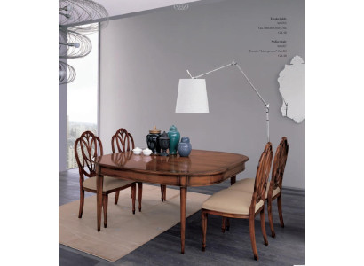 Esszimmer Wohnzimmer Esstische Holz Tisch Möbel Esstisch Naturholz Retro Style