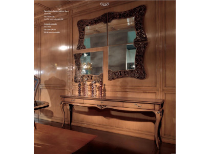 Schlaf Zimmer Holz Spiegel + Konsolentisch Kommoden Tische Konsolen Tisch Neu