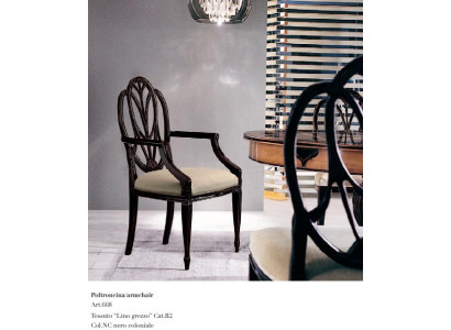 Ess Zimmer Textil Designer Stuhl Luxus Lehnstuhl Polster Stühle 1x Sessel Wohn