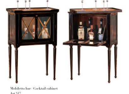 Bar Tisch Regal Weinregal Weinschrank Luxus Schrank Vitrine Hausbar Barschrank