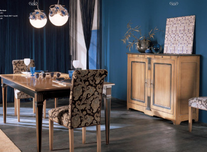 Esstische Tische  Möbel Esstisch Naturholz Retro Style Esszimmer Wohnzimmer