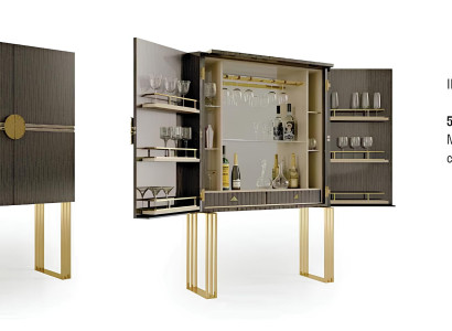 Vitrine Wohnzimmer Designer Regal design Möbel Anrichte Schrank Bar Barschrank