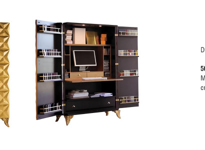 TV Schränke Fernseher Büro Wandschrank Möbel Braun Wohnzimmer System Möbel Neu