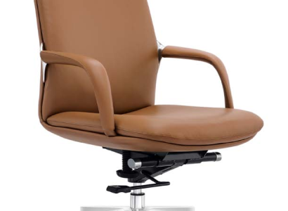 Kunstleder-Sessel in Schwarz mit Edelstahlrahmen modern und elegant