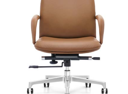 Kunstleder-Sessel in Schwarz mit Edelstahlrahmen, modern und elegant