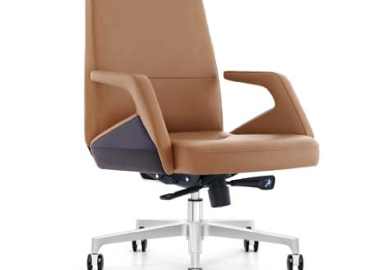 Kunstleder-Sessel in Schwarz mit Edelstahlrahmen modern und elegant