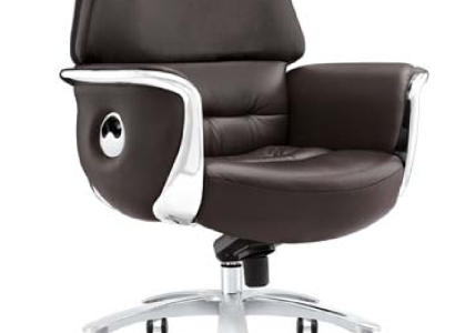 Kunstleder-Sessel in Schwarz modern eleganter Sitzkomfort