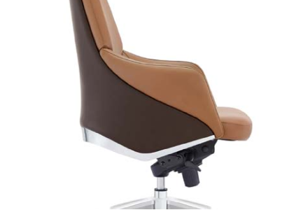 Kunstleder-Sessel in Schwarz modern eleganter Sitzkomfort