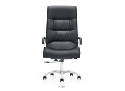 Kunstleder-Sessel in Schwarz modern eleganter Stil