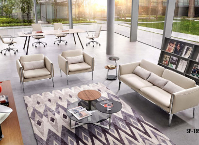 Kunstleder Chesterfield-Sofa in Schwarz modern und elegant