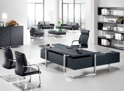 Moderne Kommode aus MDF und Edelstahl in Naturfarben