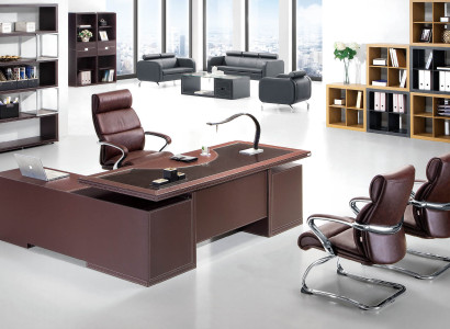 Moderner Garten Chesterfield aus Leder in elegantem Braun