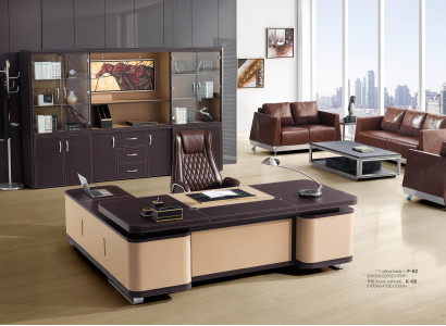 Leder Chesterfield-Sofa modern in Schwarz