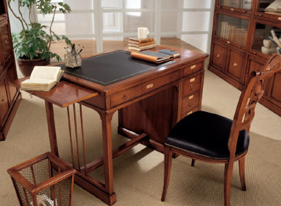 Schreibtisch Echtholz Italienische Möbel Tische Büro Möbel Tisch Einrichtung Neu