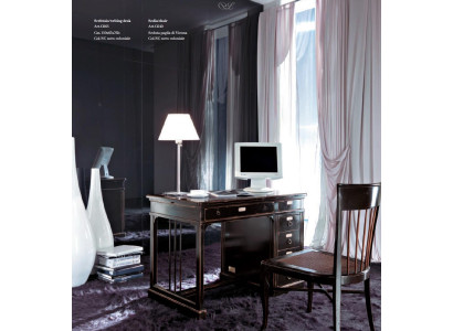 Schreibtisch Sekretär Italienische Möbel Tisch Stuhl Set Büro 2tlg Einrichtung