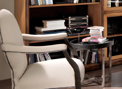 Sessel Lehnstuhl Lese Stuhl Ohrensessel Luxus Sofa Polster Italienische Möbel