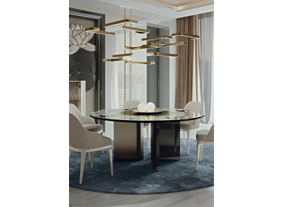 Luxus Leuchter Kronleuchter Deckenlampe Deckenleuchte Designer Lampe Silber