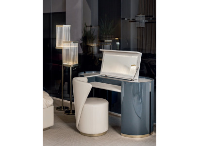 Drehbarer Sessel Schminktisch Schlafzimmermöbel Design Bizzotto Luxus 2 tlg.