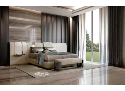 Luxus Schlafzimmer Bett Doppelbett Möbel Designs Italien Bizzotto Betten Polster