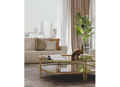 Couchtisch Möbel Design Tisch Wohnzimmer Tische Designer Bizzotto Sofa 135x135