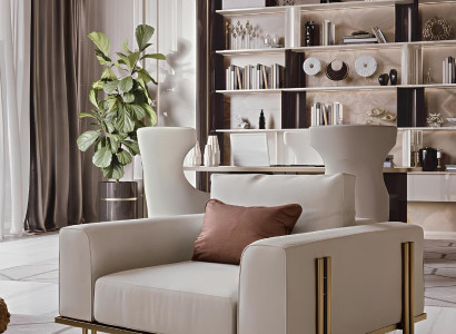 Sessel Wohnzimmermöbel Naturholzmöbel Sessel Weicher Stuhl Design Bizzotto Neu