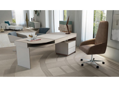 Drehbarer Chefsessel Designs Arbeitszimmer Italienische Möbel Relax Lounge Neu