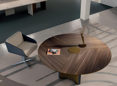 Büromöbel Arbeitstisch mit Drehstuhl Bürotisch Computertisch Italienische Möbel