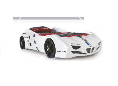 Autobett Kinderzimmer Rennwagen Auto Bett Matratze Kinderbett  Betten Möbel Neu