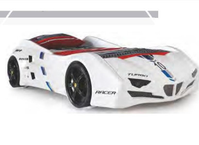 Autobett Kinderzimmer Rennwagen Auto Bett Matratze Kinderbett  Betten Möbel Neu