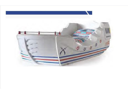 Kinder Bett Schiff Schlafzimmer Betten Möbel Betten Kinderzimmer Kinderbett  Neu