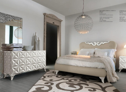 Wandspiegel Klassisches Holz Rechteckig Spiegel Design Silber Schlafzimmer Neu