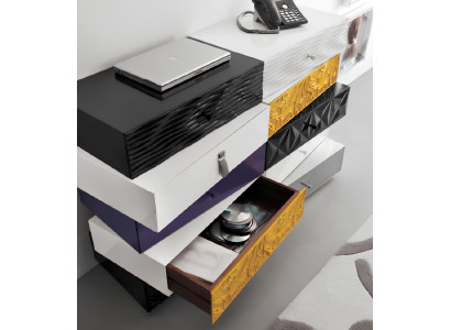 Kommode Schubladen Holz Sideboard Schrank Schränke Massiv Kommode Wohnzimmer