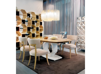 Esstisch Echtholz Tisch Holz Tische Einrichtung Design Esszimmer Luxus Möbel Neu