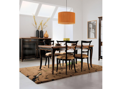 Tisch Design Tische Holz Esszimmer Wohnzimmer klassisches Esszimmer Echtholz