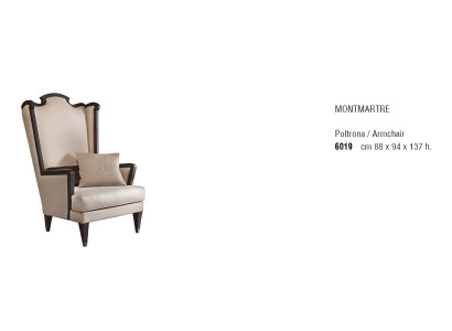 Design Sessel Ohrensessel Italienische Möbel Polster Sofa 1-Sitzer mit Textil