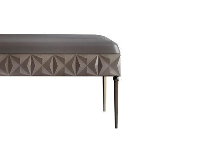 Hocker Sofa Pouf Polster Beistellhocker Fußhocker Ottomane Sitz Bank Artdéco Neu