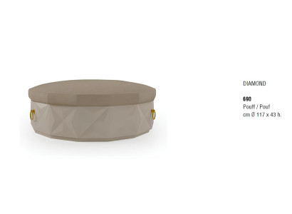 Hocker Designer Modern Hocker Fußhocker Beistellhocker Chaiselounge Polster Neu