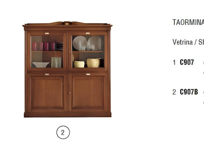 Schrank Schaufenster Vitrine Vitrinen Glas Schrank Holz Regal Art déco Schränke