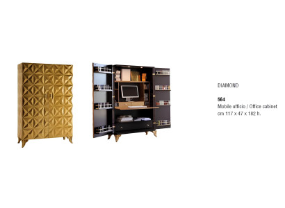 Büroschrank Schrank Regal Echtholz Möbel Vitrine Büro Einrichtung Schränke Neu