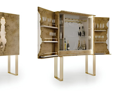 Bar Schrank Weinschrank Kommoden Holz Anrichte  Hausbar Hotel Qualität Zimmerbar