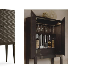 Schrank Bar Barschrank Vitrine Wohnzimmer Designer Regal Möbel Bizzotto Schränke