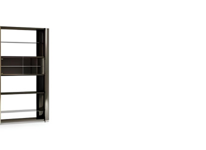 Wohnzimmer Schrank Bücherregal Holz Büroschrank Regal Schränke Vitrine Italien