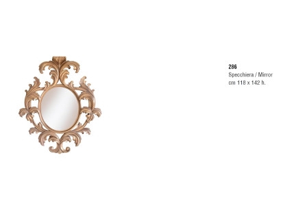 Bizzotto Gold Wandspiegel antiker Spiegel Italienisch Spiegel Wohnzimmer Möbel