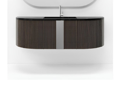 schwarzer Badezimmerschrank Badezimmermöbel Badezimmerschrank klassische Möbel