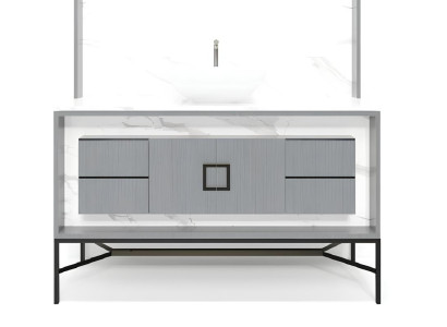 Badezimmerschrank Grau Badezimmermöbel Regal Badezimmerschrank Holzregale Möbel