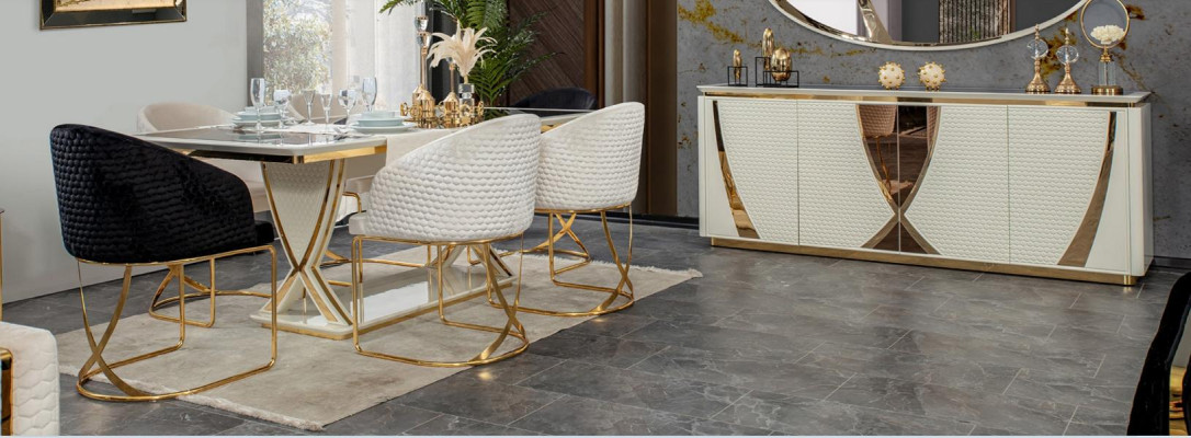 Anrichte Gruppe Holz Design Anrichte Side Schrank Regal Set 2tlg Kommode Spiegel