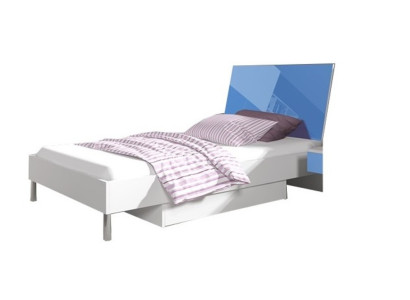 Kinderzimmer Bett Schlafzimmer Betten Einzelbett Single Jugendzimmer Blau Jungen
