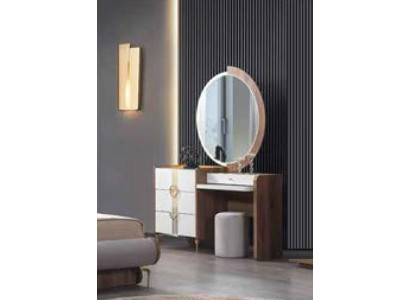 Schminktisch mit Spiegel Frisiertisch Kosmetiktisch Kommode Konsolen Tische