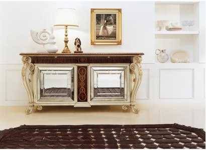 Anrichte Sideboard Weiß Design Anrichten Konsole Holz Schrank Möbel Kommode Neu